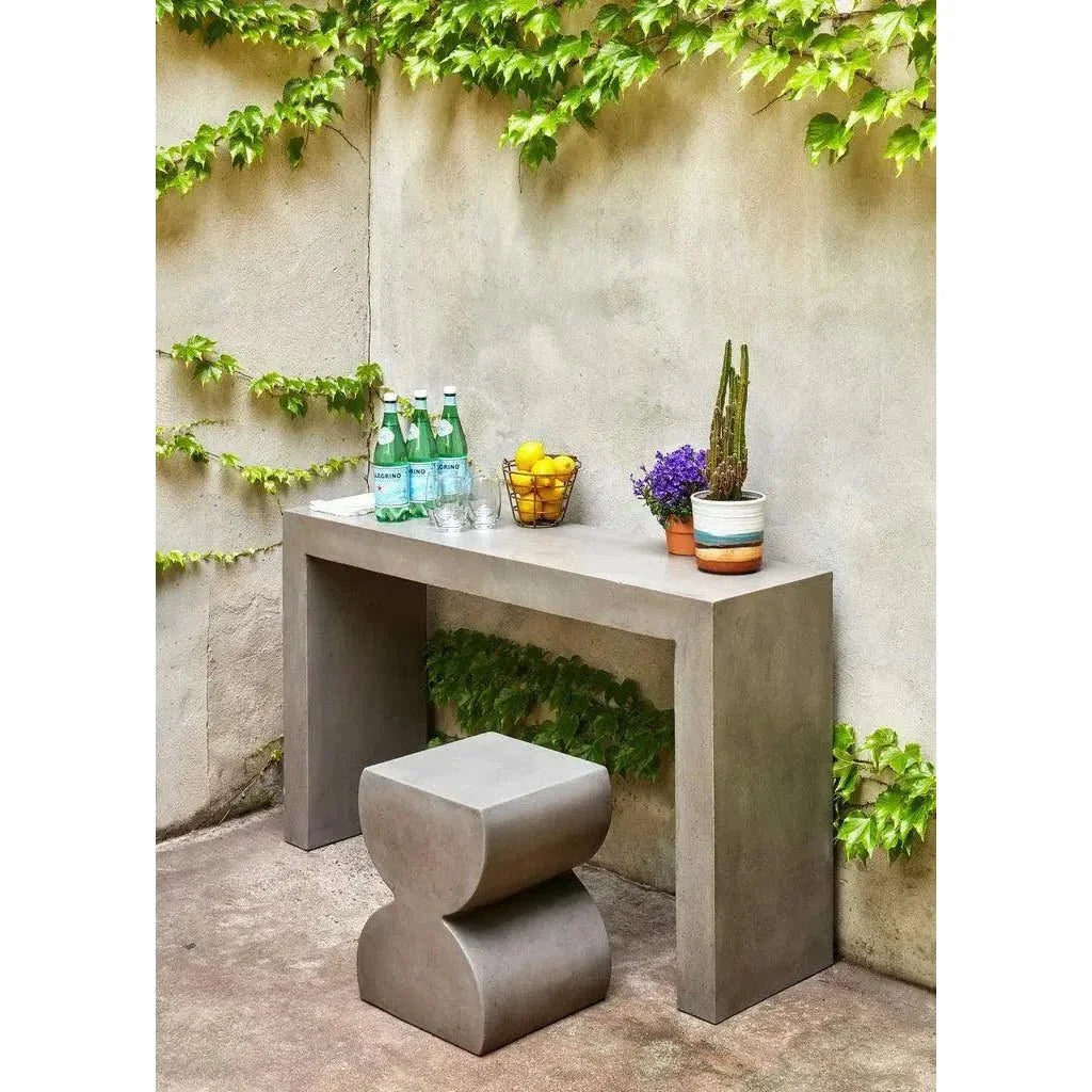 You Fiber Reinforced Concrete Sofa Table - LOOMLAN - Urbia - Outdoor Console Tables