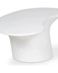 Moe's Home Yumi Concrete Outdoor Oval Coffee Table