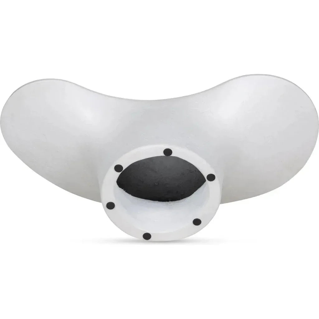 Moe's Home Yumi Concrete Outdoor Oval Coffee Table