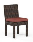 Montecito Sunbrella Armless Outdoor Dining Chair 2PC