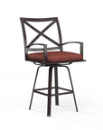 La Jolla Sunbrella Swivel Outdoor Barstool