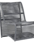 Milano Aluminum Outdoor Club Chair