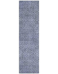 LOOMLAN Rugs Zafrine Denim Washable Indoor-Outdoor Rug