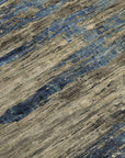LOOMLAN Rugs Zahran Brown Washable Indoor-Outdoor Rug