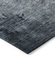 LOOMLAN Rugs Zailor Blue Washable Indoor-Outdoor Rug