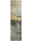 LOOMLAN Rugs Zailor Fern Washable Indoor-Outdoor Rug