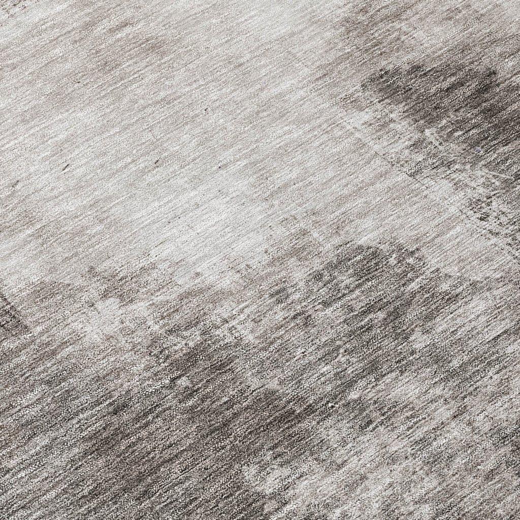 LOOMLAN Rugs Zailor Gray Washable Indoor-Outdoor Rug
