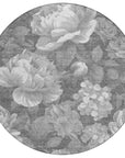 LOOMLAN Rugs Zaleenah Gray Washable Indoor-Outdoor Rug