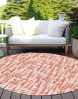 LOOMLAN Rugs Zarifa Coral Washable Indoor-Outdoor Rug