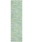 LOOMLAN Rugs Zarifa Green Washable Indoor-Outdoor Rug