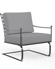 Provence Sunbrella Rocking Outdoor Club Chair