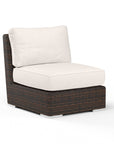 Montecito Sunbrella Armless Outdoor Club Chair