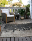 LOOMLAN Rugs Zehara Brown Washable Indoor-Outdoor Rug