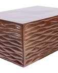 Zen Ceramic Rectangular Patio Coffee Table - LOOMLAN - Seasonal Living - Outdoor Coffee Tables