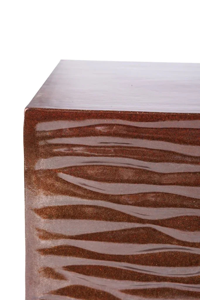 Zen Ceramic Rectangular Patio Coffee Table - LOOMLAN - Seasonal Living - Outdoor Coffee Tables