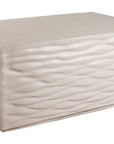 Zen Ceramic Rectangular Patio Coffee Table - LOOMLAN - Seasonal Living - Outdoor Coffee Tables