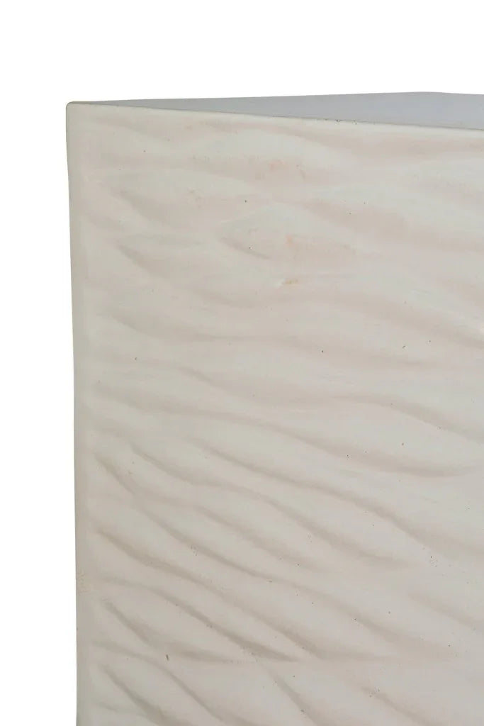 Seasonal Living Zen Ceramic Square Garden Stool
