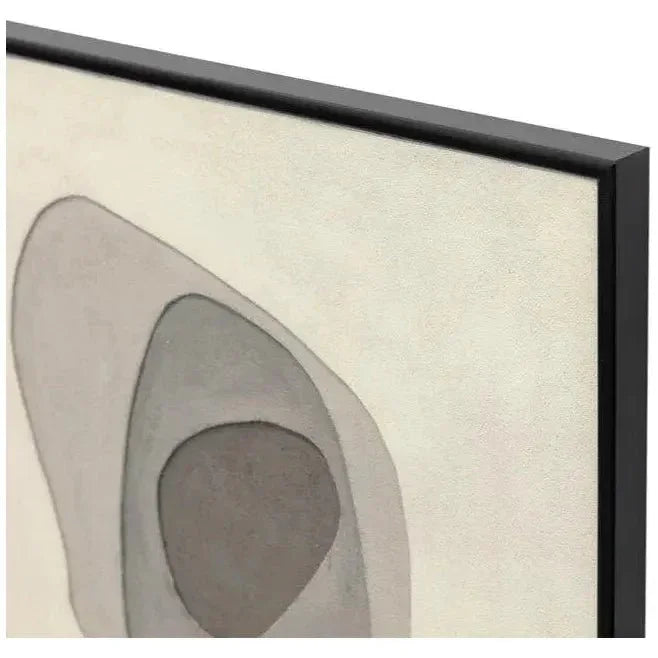 SUNPAN Zen Garden Set Of 3 Wall Art With Black