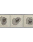 SUNPAN Zen Garden Set Of 3 Wall Art With Black