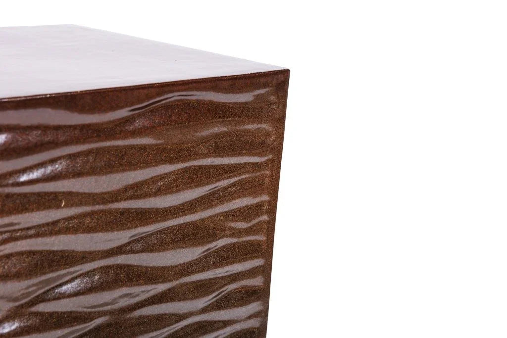 Seasonal Living Zen Glazed Ceramic Garden Stool