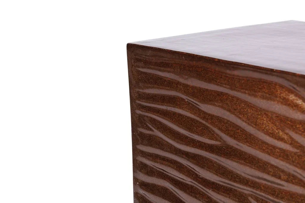 Seasonal Living Zen Glazed Ceramic Garden Stool