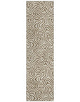 LOOMLAN Rugs Zena Beige Washable Indoor-Outdoor Rug