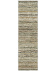 LOOMLAN Rugs Zephyna Brown Washable Indoor-Outdoor Rug
