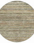 LOOMLAN Rugs Zephyna Brown Washable Indoor-Outdoor Rug