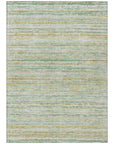 LOOMLAN Rugs Zephyna Mint Washable Indoor-Outdoor Rug