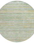 LOOMLAN Rugs Zephyna Mint Washable Indoor-Outdoor Rug