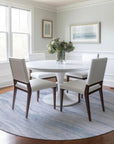 LOOMLAN Rugs Zevalyn Blue Washable Indoor-Outdoor Rug