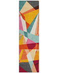 LOOMLAN Rugs Zexture Orange Washable Indoor-Outdoor Rug