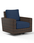 Montecito Sunbrella Swivel Outdoor Rocker