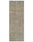 LOOMLAN Rugs Zia Brown Washable Indoor-Outdoor Rug