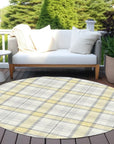 LOOMLAN Rugs Zinara Gold Washable Indoor-Outdoor Rug