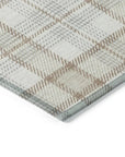Zinara Ivory Washable Indoor - Outdoor Rug - LOOMLAN - LOOMLAN Rugs - Outdoor Rugs