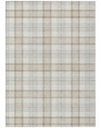 Zinara Ivory Washable Indoor - Outdoor Rug - LOOMLAN - LOOMLAN Rugs - Outdoor Rugs