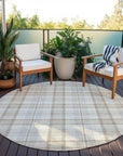 Zinara Ivory Washable Indoor - Outdoor Rug - LOOMLAN - LOOMLAN Rugs - Outdoor Rugs