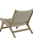 Coastal Teak Outdoor Accent Chair