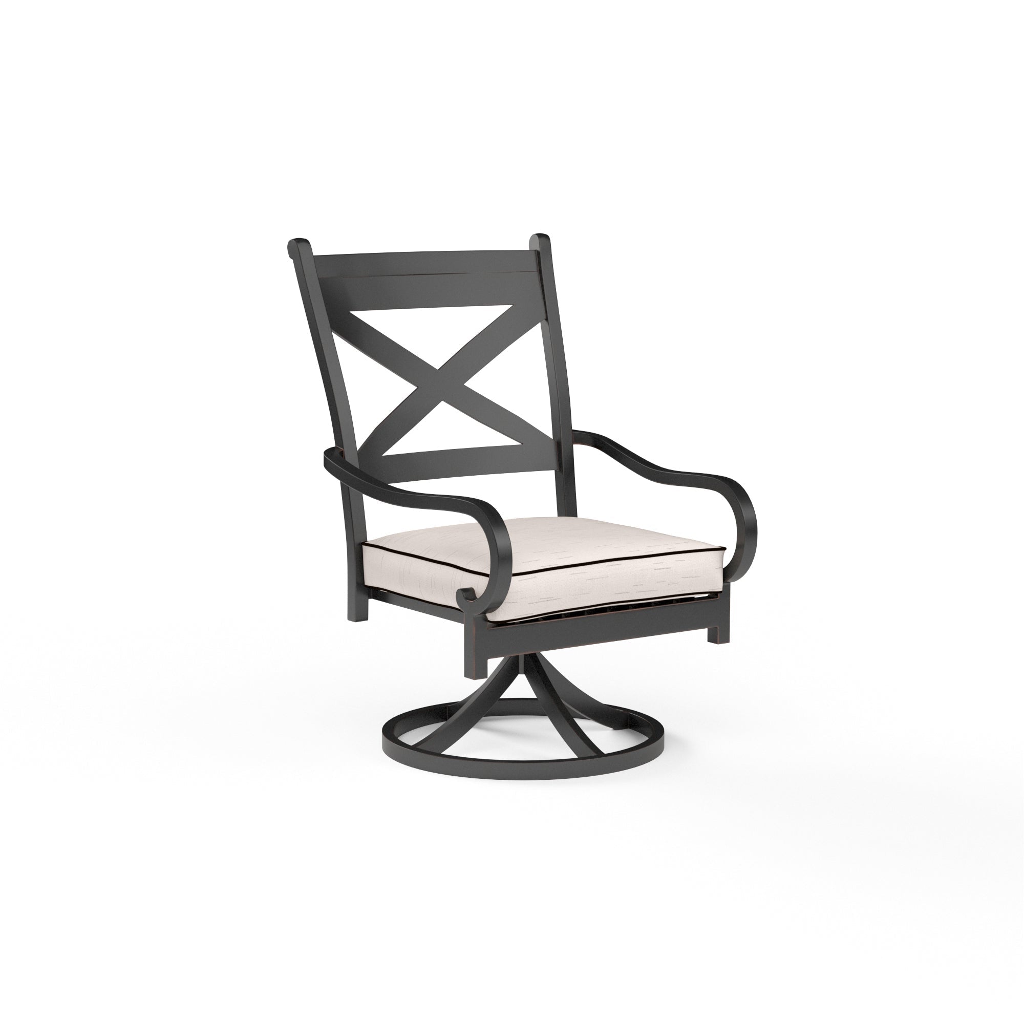 Monterey Swivel Outdoor Dining Chair 2PC