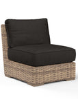 Havana Sunbrella Armless Outdoor Club Chair