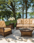 LOOMLAN Outdoor - Grand Traverse Lounge Chair With Sunbrella Cushions Lloyd Flanders - Outdoor Lounge Chairs