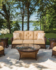 LOOMLAN Outdoor - Grand Traverse Lounge Chair With Sunbrella Cushions Lloyd Flanders - Outdoor Lounge Chairs