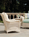 LOOMLAN Outdoor - Grand Traverse Lounge Chair With Sunbrella Cushions Lloyd Flanders - Outdoor Lounge Chairs