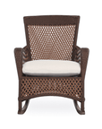 LOOMLAN Outdoor - Grand Traverse Porch Rocker With Sunbrella Cushions Lloyd Flanders - Outdoor Accent Chairs