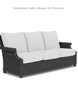 LOOMLAN Outdoor - Hamptons Outdoor Wicker 6 PC Sofa Set With Chairs and Tables - Outdoor Lounge Sets