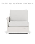 LOOMLAN Outdoor - Hamptons Outdoor Wicker Sectional Lounge Set with Chair Lloyd Flanders - Outdoor Lounge Sets