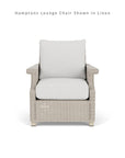 LOOMLAN Outdoor - Hamptons Outdoor Wicker Sectional Sofa and Lounge Chair Set Lloyd Flanders - Outdoor Lounge Sets