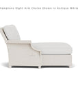 LOOMLAN Outdoor - Hamptons Outdoor Wicker Sectional With Coffee Table Set Lloyd Flanders - Outdoor Lounge Sets