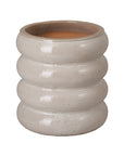 Torus Round Ceramic Planter